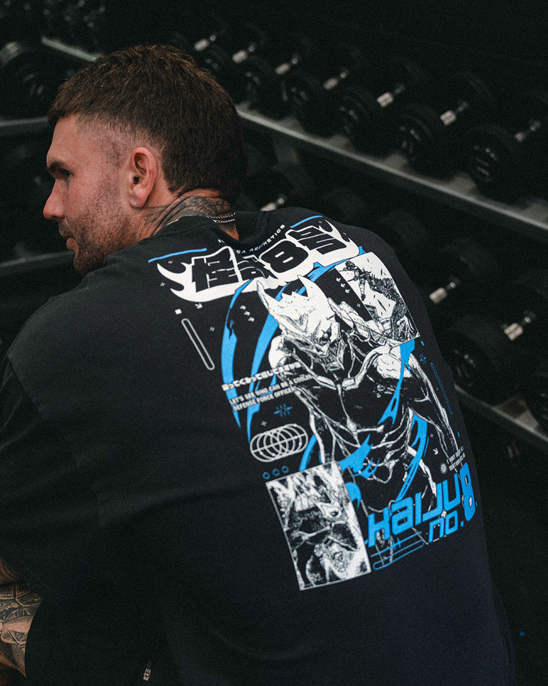 NO.8 UNLEASHED - Heavy Oversized Tee